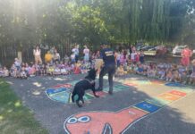Polițiștii gorjeni, în vizită la 240 de preșcolari