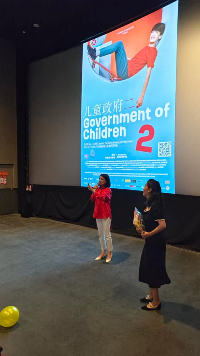 Cel mai recent film al Ioanei Mischie a fost proiectat în capitala Chinei