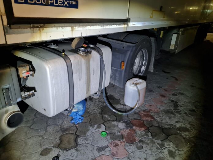 Soț și soție, cercetați pentru furt de motorină