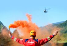 Salvați de pe munte