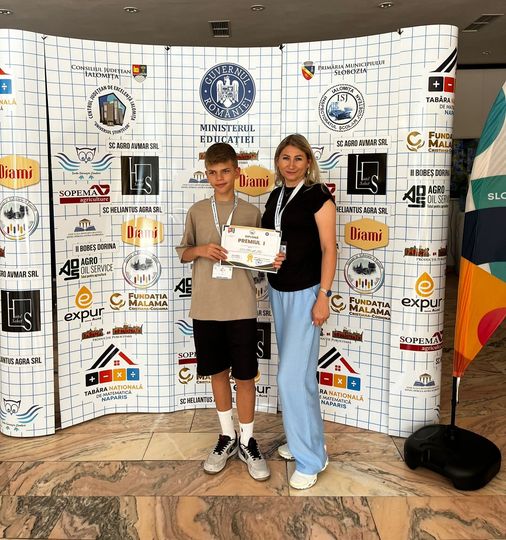 Elev de la „Tudor”, premiat la un concurs național de matematică