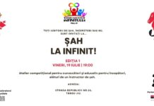 „Șah la infinit”, eveniment organizat de Comunitatea Infinitului Târgu Jiu