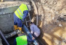 Avarie la rețeaua de apă din Țânțăreni