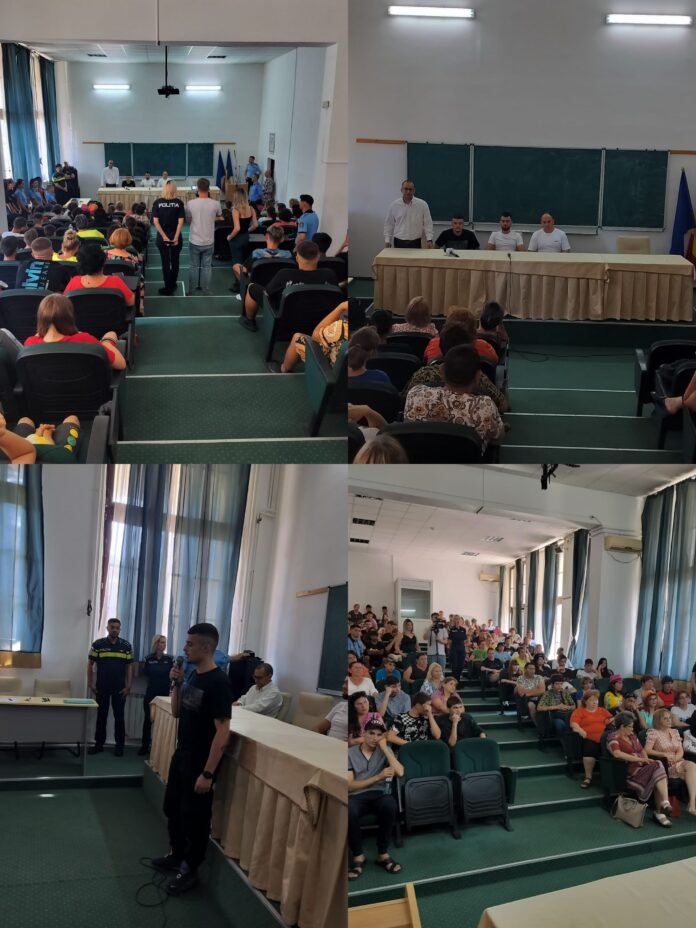 Polițiștii gorjeni continuă activitățile de prevenire a consumului de droguri în rândul minorilor