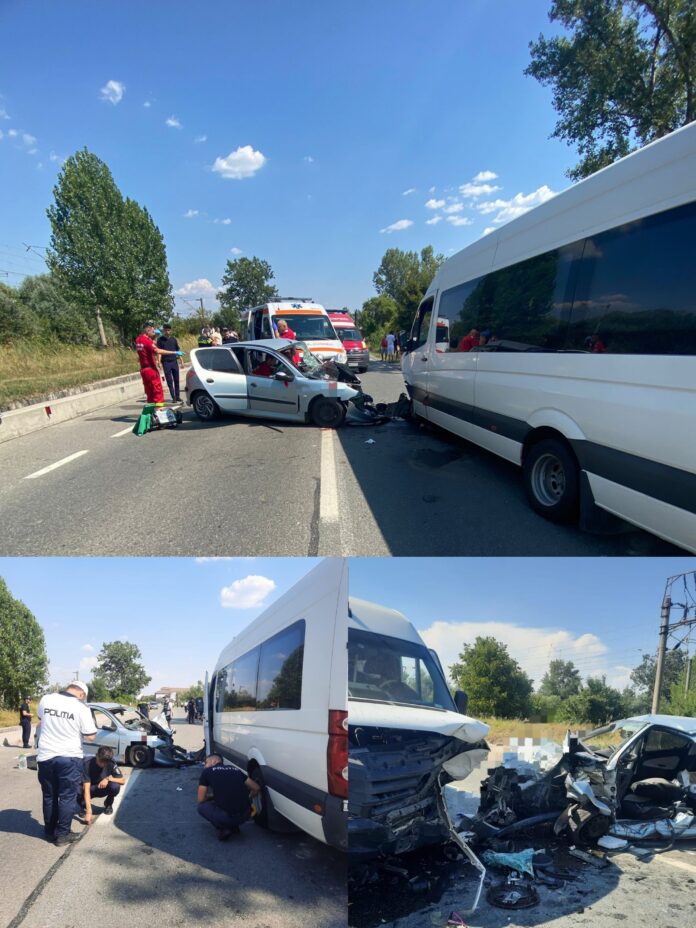 Un șofer de 39 de ani, din Târgu Jiu, vinovat de producerea accidentului de la Rovinari