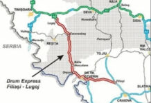 Harta cu autostrăzi din preajma Târgu Jiului