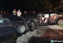 Accident grav la Arcani, șapte victime între care și o fetiță de 5 ani