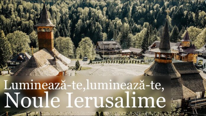 De la Ierusalimul pământesc la Ierusalimul ceresc (V) – Luminează-te, luminează-te, Noule Ierusalime! – ,,Mare va fi ocrotirea Mea pentru cei care au primit iubirea Mea cu care vin azi să-l fac pe om. Am venit să-l fac pe om, om nou, zidire veşnică, precum Eu sunt”!