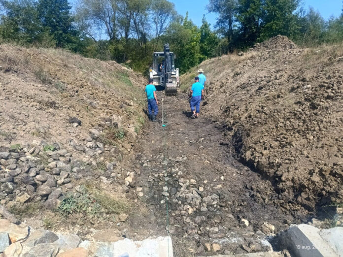 SGA Gorj reface canalul de la Câlnic