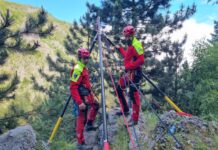 Salvați de pe munte