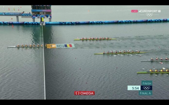 Aur pentru România la canotaj 8+1, la JO Paris