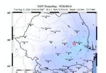 Cutremur cu magnitudinea 4,1 în zona seismică Vrancea