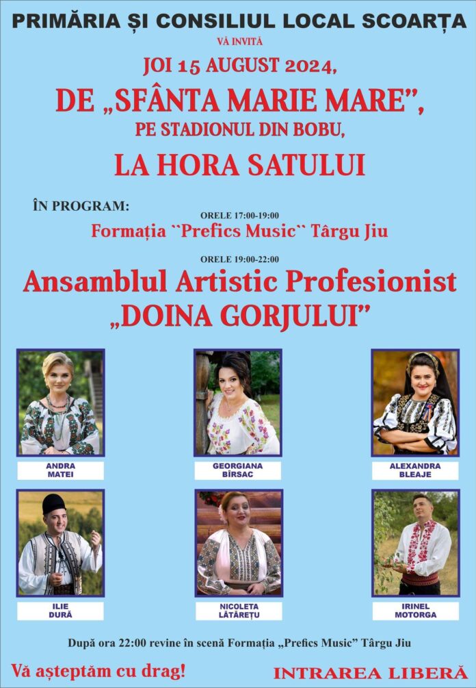 Horă de Sf. Maria, la Scoarța