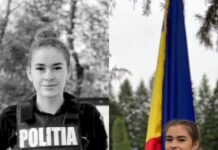 O polițistă de 21 de ani, din Roșia de Amaradia, a murit într-un teribil accident rutier