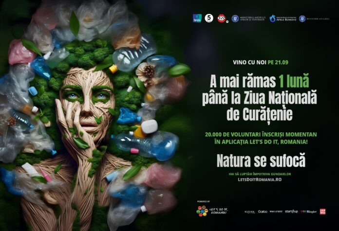 Ziua de Curățenie Națională: Peste 20.000 de înscrieri și aplicație lansată pentru raportarea deșeurilor