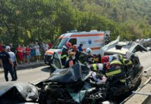 FOTO| Accident grav pe DN 6. Cinci victime