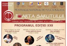 Începe Festivalul ”Poarta Sărutului” de la Târgu Jiu. Ce premii sunt puse la bătaie