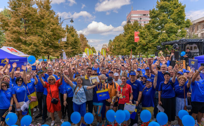 O angajată din Gorj a Poștei Române, premiată la Marșul Factorilor Poștali de la Iași