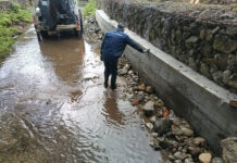 Măsuri în județ pentru a preîntâmpina inundațiile. Lucrări de consolidare a digurilor râului Tismana