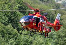 Salvați de pe munte