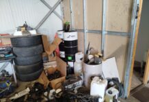 Razie a polițiștilor la mai multe service-uri auto din Gorj