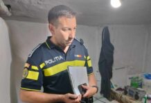 Gestul făcut de șeful de post din Berlești pentru un bătrân cu piciorul amputat