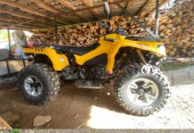 Au furat componente de ATV din parcarea unui hotel din Rânca