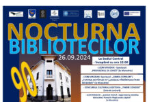 ,,Nocturna Bibliotecilor”: 90 de ani de la înființarea Bibliotecii ,,Christian Tell” Gorj