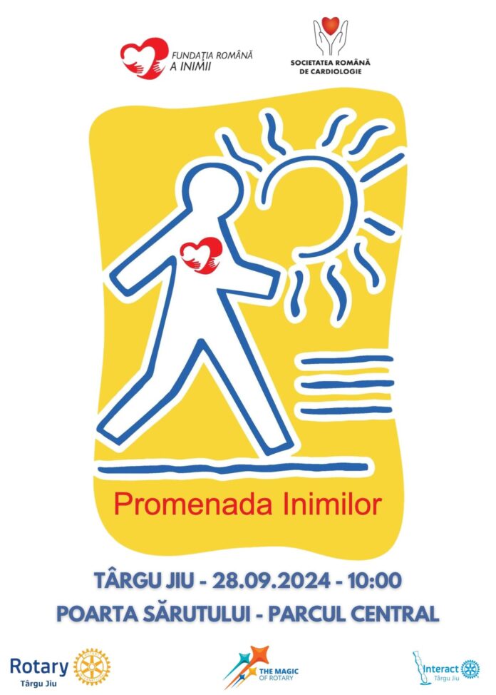 Promenada Inimilor, din nou la Târgu Jiu