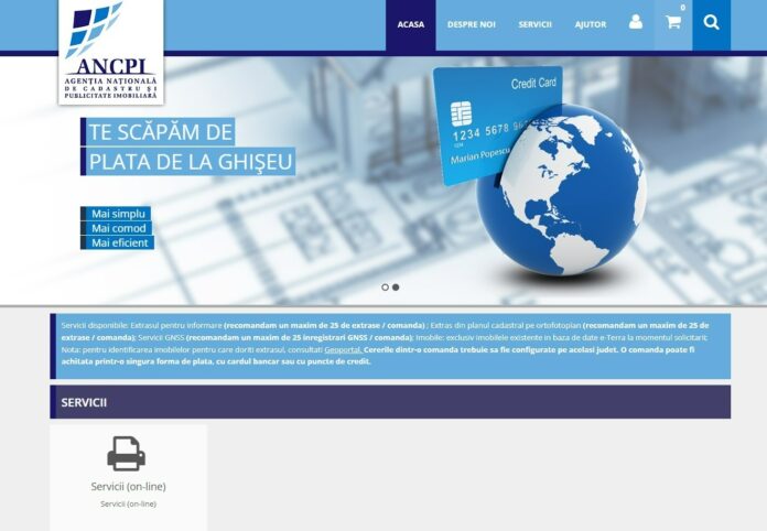 ANCPI a eliberat online peste 1,4 milioane de documente