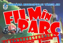 Film în parc, la Târgu Jiu