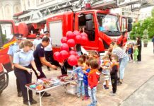 FOTO| Salvatorii ISU, zi plină în Piața Prefecturii Gorj!