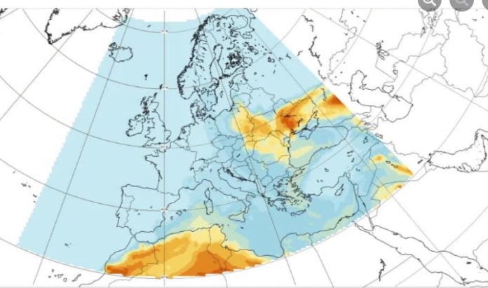 ANM: Praf deșertic peste România