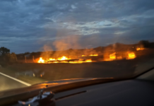 Scoarța: Incendiu lângă biserică!