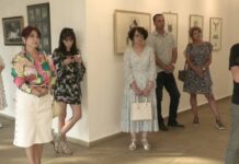 Vernisajul expoziției „Contopirea lumilor“ a graficianului Bogdan P. EPURE