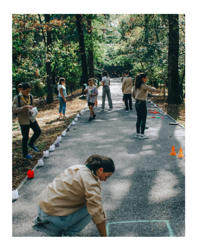 Mii de gulguţe vor lumina Parcul Central