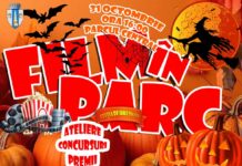 Târgu Jiu: „Film în parc”, ediție specială de Halloween
