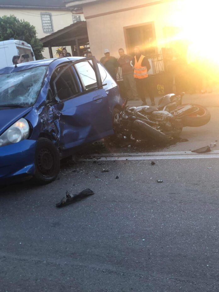 Tânăr de 18 ani, rănit grav în accidentul de pe strada Victoriei