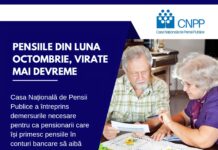 Anunțul șefului Casei de Pensii! Când se plătesc pensiile pe octombrie
