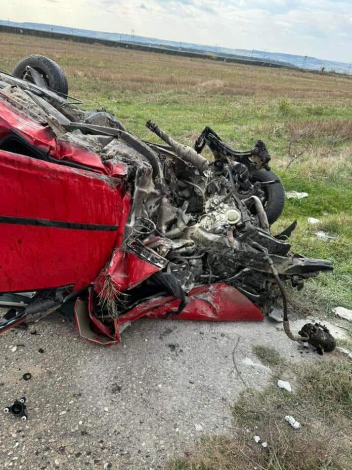 Două femei, rănite în accidentul de la Țânțăreni