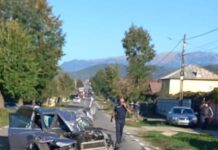 Gorjean implicat într-un accident pe DN 67