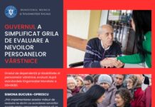Guvernul a simplificat grila de evaluare a nevoilor persoanelor vârstnice