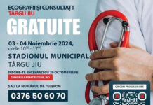 Campanie de consultații medicale gratuite la Târgu Jiu