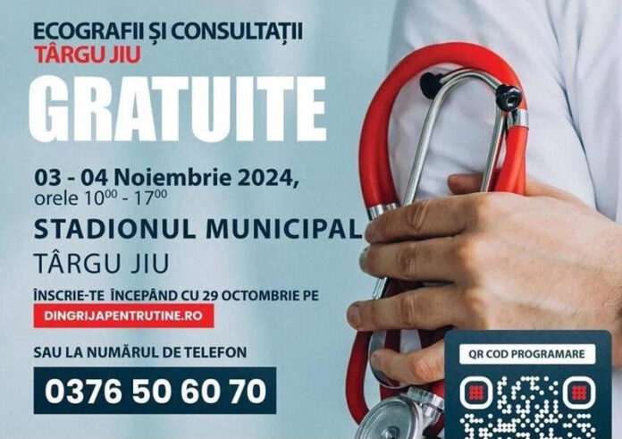 Campanie de consultații medicale gratuite la Târgu Jiu