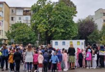 Concurs de colectare a deșeurilor la o școală din Târgu Jiu