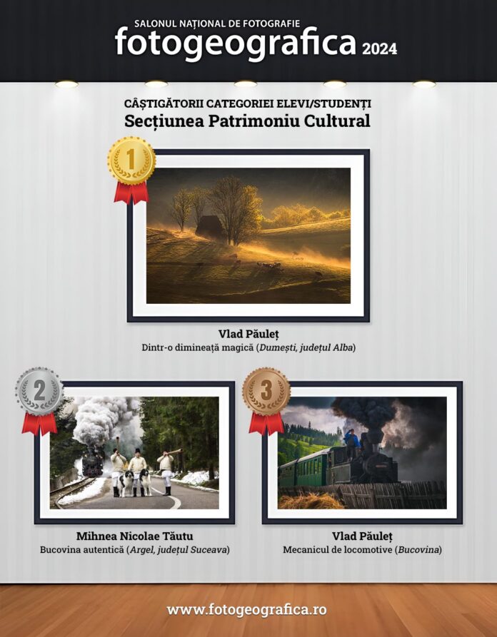 Premiile Salonului Național de Fotografie ”FOTOGEOGRAFICA 2024”