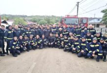 Gorj: Pompierii militari și-au încheiat misiunea din Galați