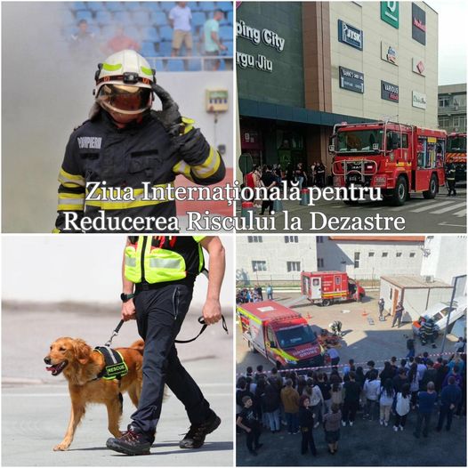 ISU Gorj: Șase zile dedicate Reducerii Riscului la Dezastre