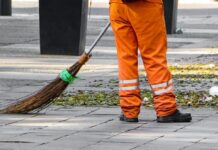 Post de măturător stradal la Turceni