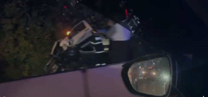 Cum s-a produs accidentul de aseară, de la Bălănești